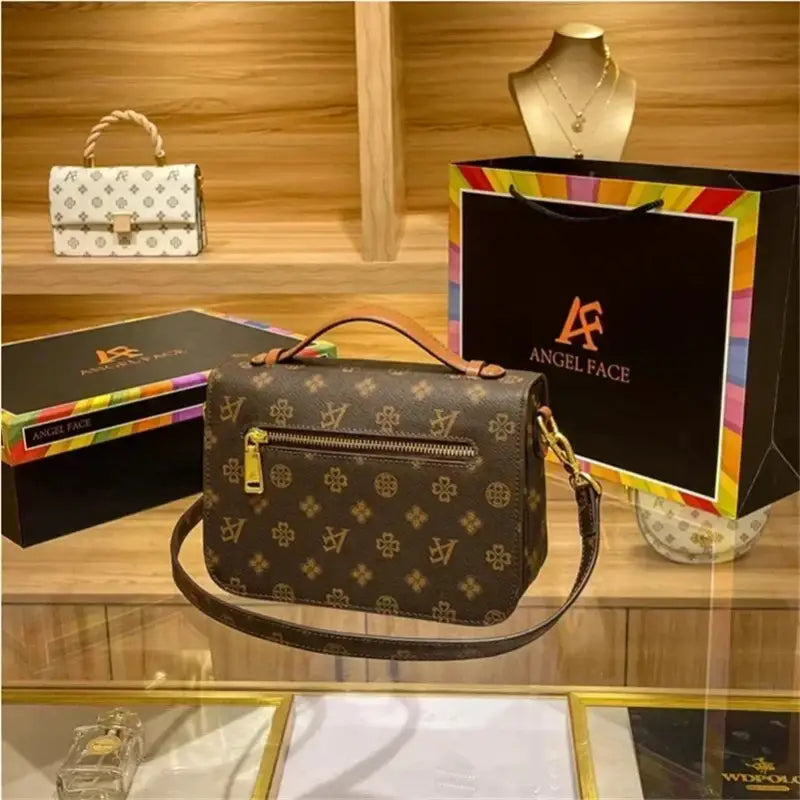 Designer Shopping Tote Cross-Body Leather Handbags laurichshop