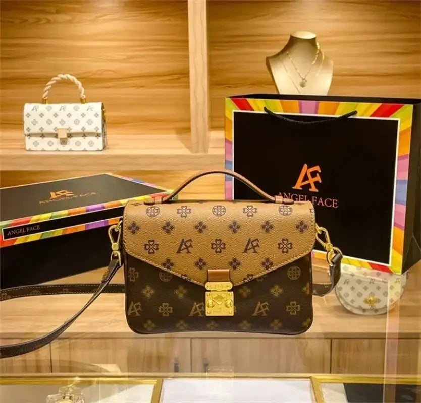 Designer Shopping Tote Cross-Body Leather Handbags laurichshop