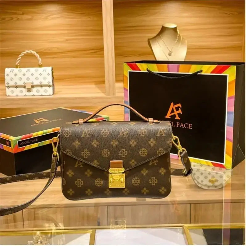 Designer Shopping Tote Cross-Body Leather Handbags laurichshop