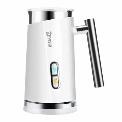 Devisib Automatic Milk Electric Hot and Cold for Making Latte Cappuccino 220 V - WHITE / UK - cappuccino Machine