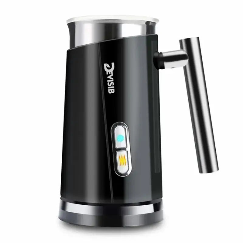 Devisib Automatic Milk Electric Hot and Cold for Making Latte Cappuccino 220 V - Black / UK - cappuccino Machine