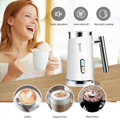 Devisib Automatic Milk Electric Hot and Cold for Making Latte Cappuccino 220 V - cappuccino Machine