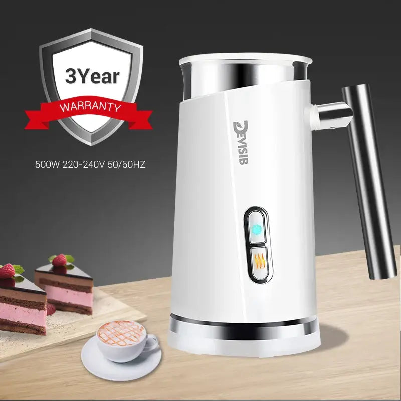 Devisib Automatic Milk Electric Hot and Cold for Making Latte Cappuccino 220 V - cappuccino Machine