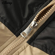 Disney New Arrival Brand Clothing Top Fashion Mickey Mouse Print Logo Loose Cardigan Winter Coat Casual Cotton-padded Jacket - laurichshop