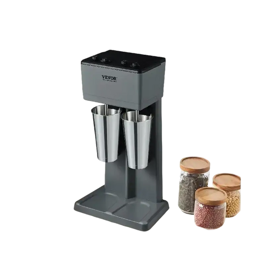 VEVOR Milkshake Mixer Machine Double Head Stainless Steel