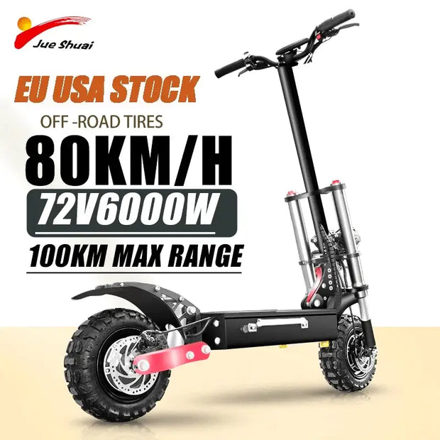 Dual Motor Long Range Fordable Electric Scooters For Adults