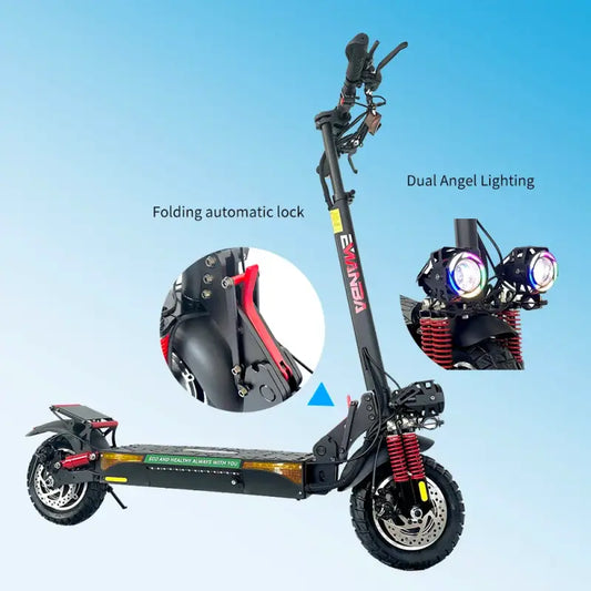 Dual Motors Adult Scooter - Kick