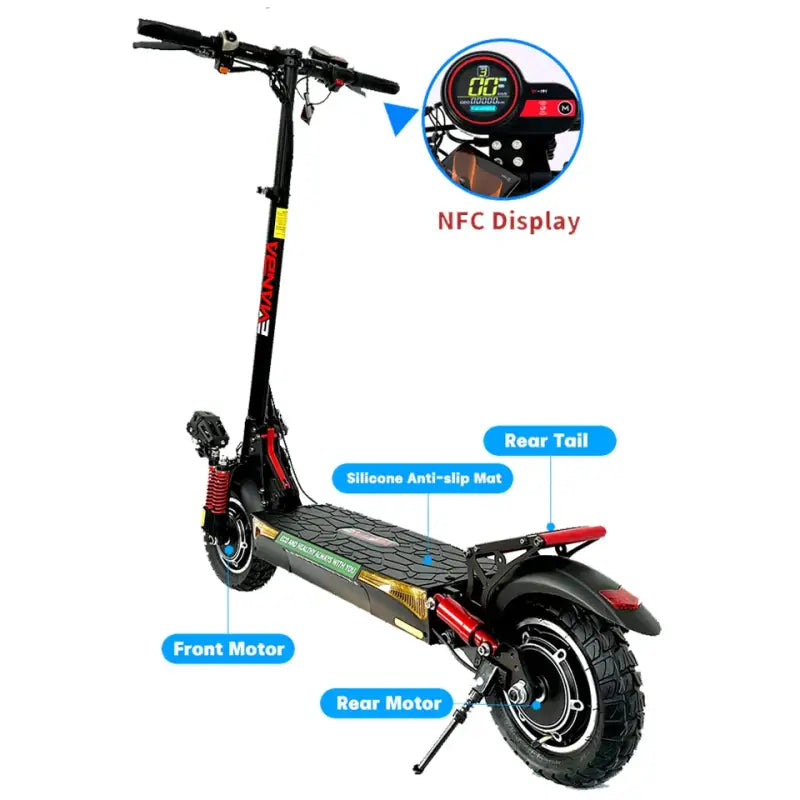 Dual Motors Adult Scooter - Kick
