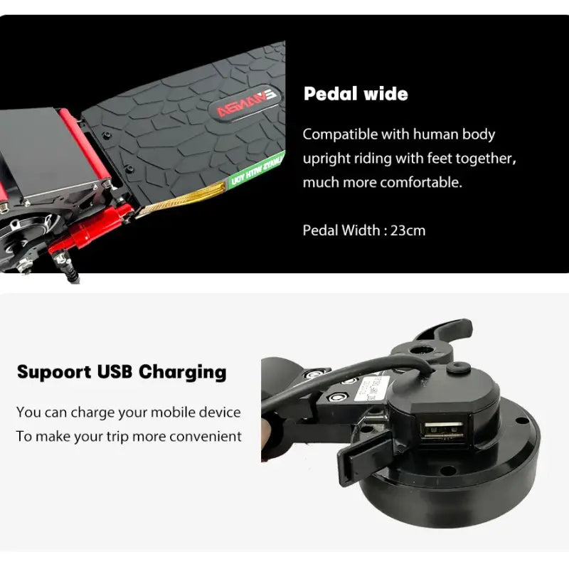 Dual Motors Adult Scooter - Kick