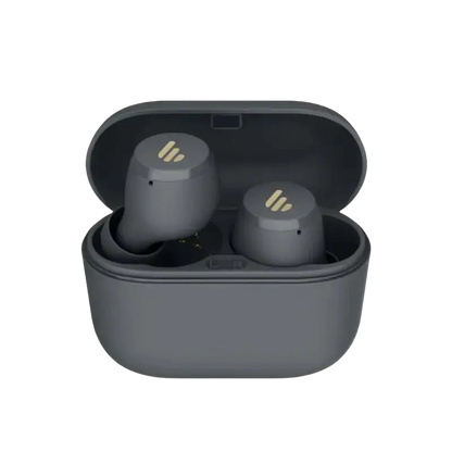 Edifier X3 Lite TWS True Wireless Earphone Bluetooth in charging case with gold accents