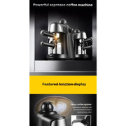 Electric Italian Coffee Machine 5 Bar Professional Espresso Maker 220 V