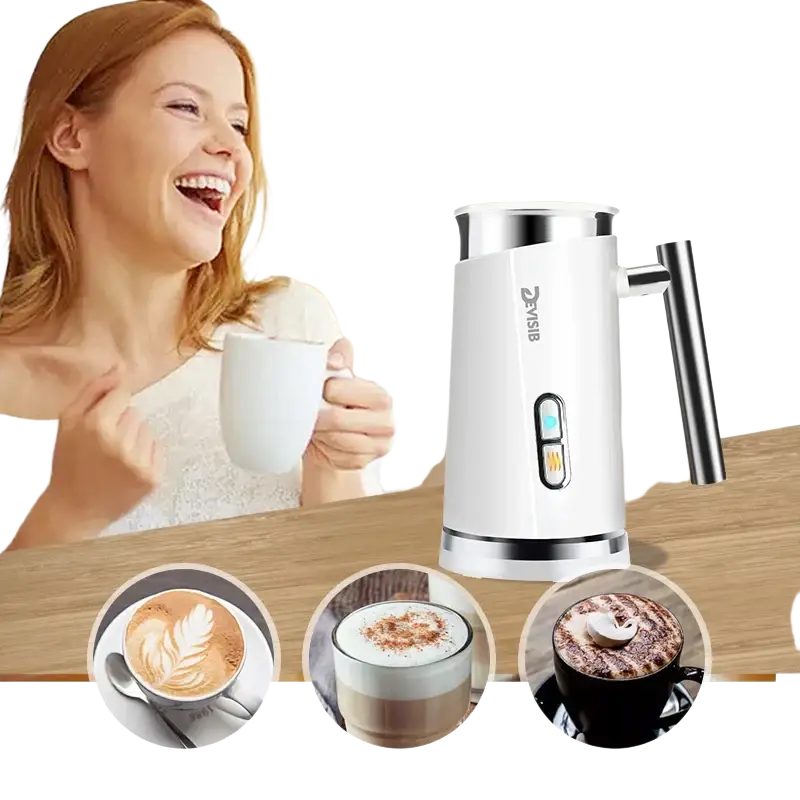 Devisib Automatic Milk Electric Hot and Cold for Making Latte Cappuccino 220 V - cappuccino Machine