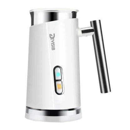 Devisib Automatic Milk Electric Hot and Cold for Making Latte Cappuccino 220 V - WHITE / UK - cappuccino Machine
