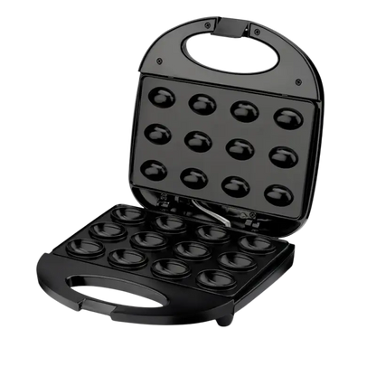 Black Electric Walnut Cake Waffle Maker with 12 Holes for delicious cake waffles