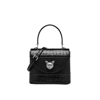 Bafelli Women's New Cross body Crocodile Grain Leather Handbag laurichshop