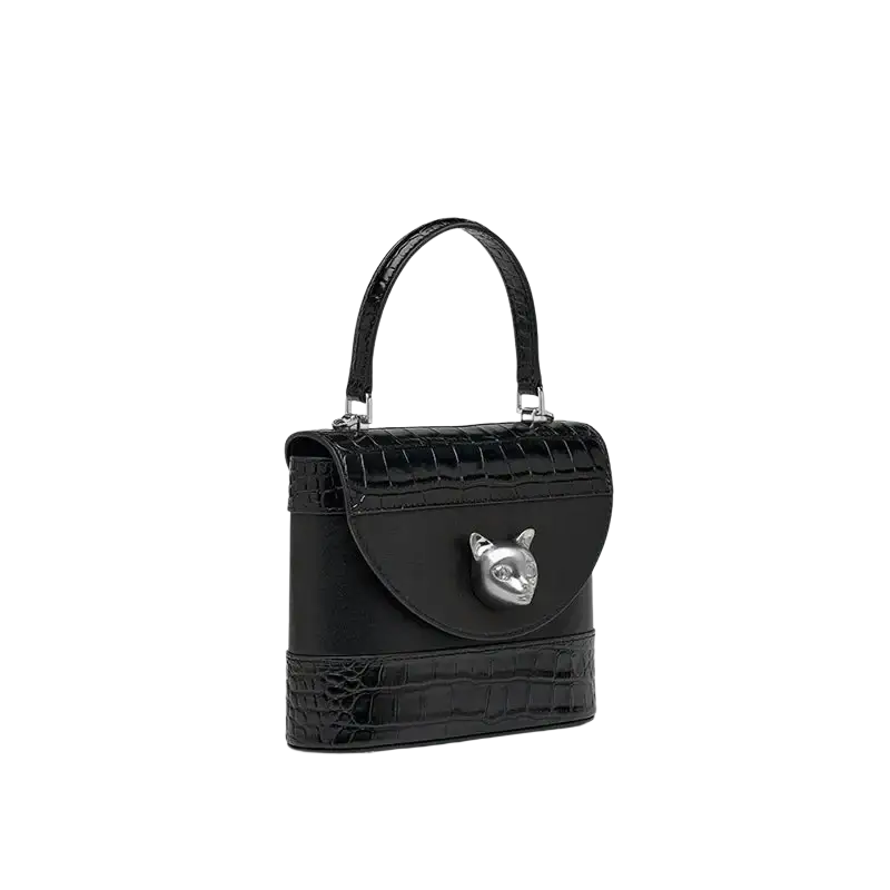 Bafelli Women's New Cross body Crocodile Grain Leather Handbag laurichshop