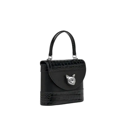 Bafelli Women's New Cross body Crocodile Grain Leather Handbag laurichshop