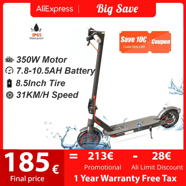 Fordable Smart Kick Electric Scooter