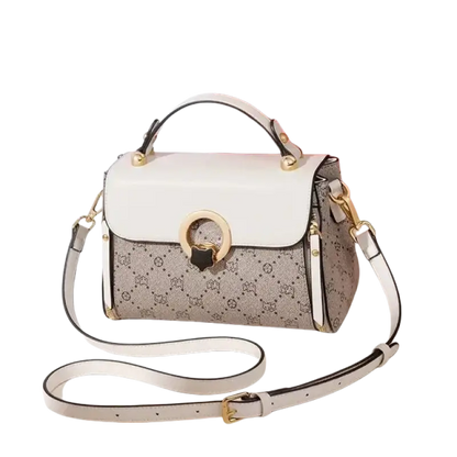 FOXER Women's Bag PVC Leather Vintage Signature Totes Retro Fashion Female Handbag Casual Ladies Travel Shoulder Crossbody Bags - laurichshop