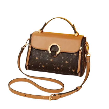 FOXER Women's Bag PVC Leather Vintage Signature Totes Retro Fashion Female Handbag Casual Ladies Travel Shoulder Crossbody Bags - laurichshop