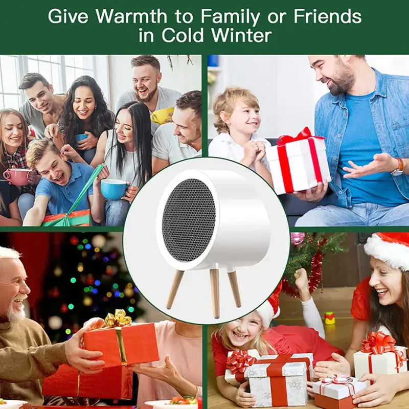 GAIATOP Portable Electric Fan Heaters Energy Saving For Home And Bedroom