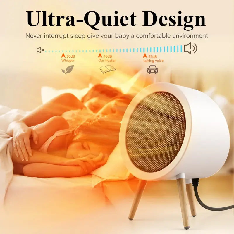 GAIATOP Portable Electric Fan Heaters Energy Saving For Home And Bedroom