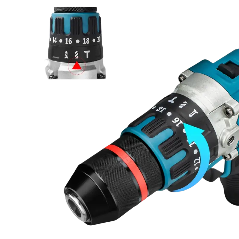 Brush-less Electric Impact Drill Ice Breaking Fishing Cordless Screwdriver