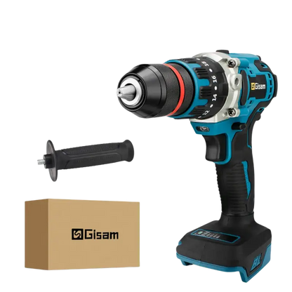 Brush-less Electric Impact Drill Ice Breaking Fishing Cordless Screwdriver - Battery set / CHINA