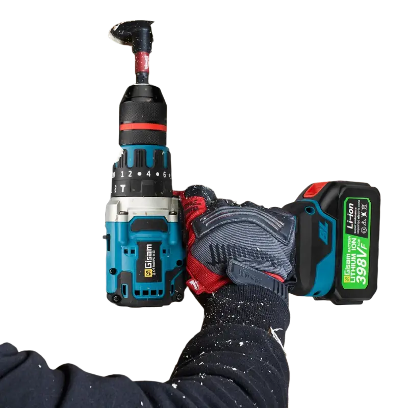 Brush-less Electric Impact Drill Ice Breaking Fishing Cordless Screwdriver