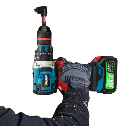 Brush-less Electric Impact Drill Ice Breaking Fishing Cordless Screwdriver