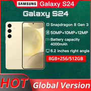 Global Version Samsung Galaxy S24 Snapdragon 8 Gen 3 6.2’’ 120Hz