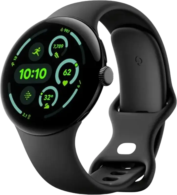 Google Pixel Smartwatch 3 with fitness tracking and Android Wear OS