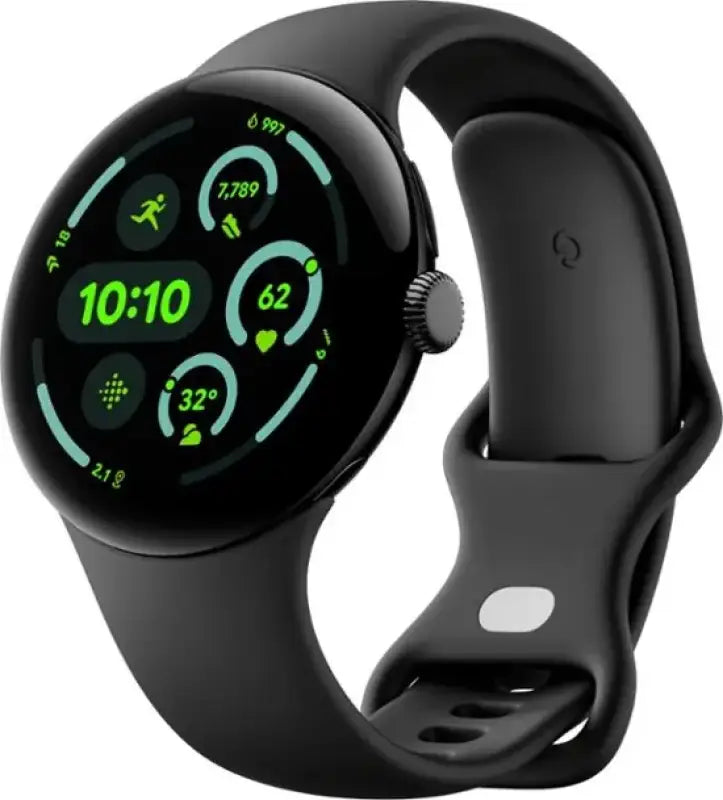 Google Pixel Watch 3 front and side view
