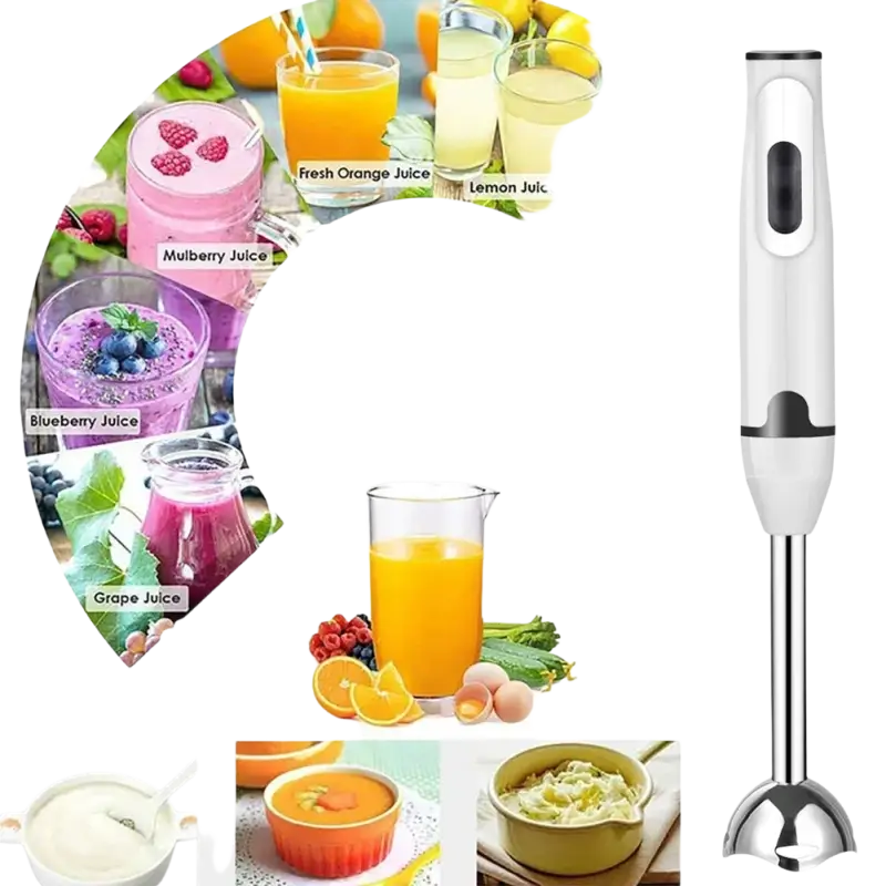 Immersion Hand Stick Electric Food Vegetable Grinder