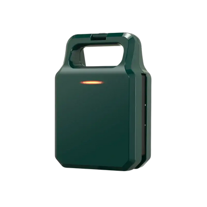 DMWD Bread Sandwich Maker Mini Light Food Waffle - Dark green - Toaster Machine