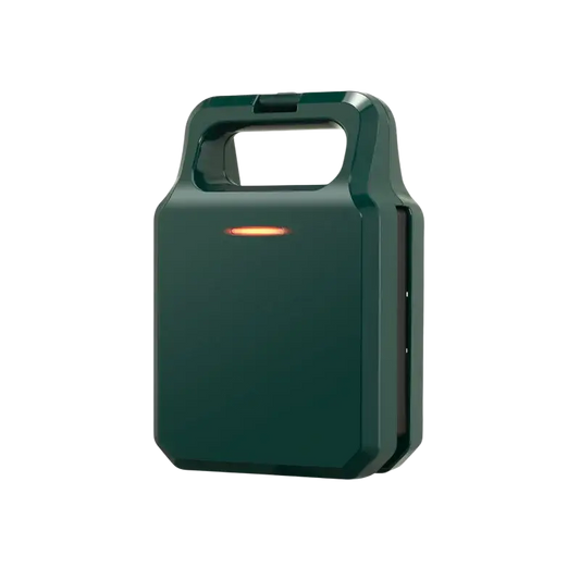 DMWD Bread Sandwich Maker Mini Light Food Waffle - Dark green - Toaster Machine
