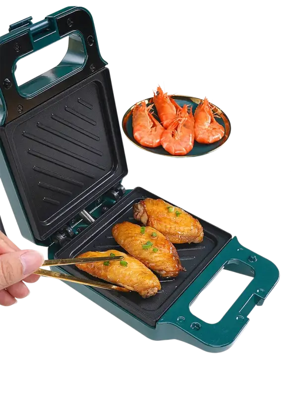 DMWD Bread Sandwich Maker Mini Light Food Waffle - Toaster Machine