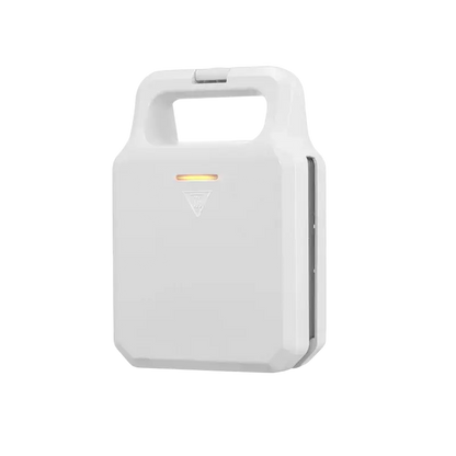 DMWD Bread Sandwich Maker Mini Light Food Waffle - WHITE - Toaster Machine