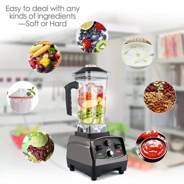 Heavy Duty Commercial Grade Timer Blender