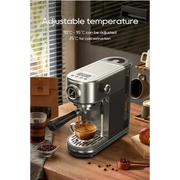 HiBREW 20 Bar Semi Automatic Espresso Coffee Machine Temperature Adjustable