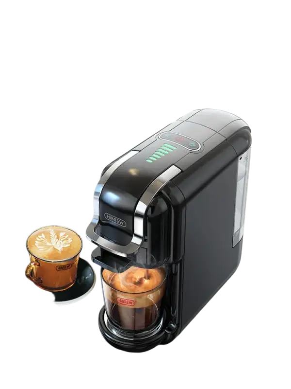 Hibrew 5 in 1 Multiple Capsule Coffee Machine Hot/Cold D G Cappuccino