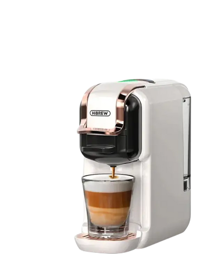 Hibrew 5 in 1 Multiple Capsule Coffee Machine Hot/Cold D G Cappuccino