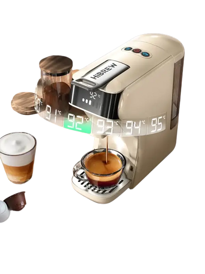 Hibrew 6 in 1 Capsule Coffee Machine Hot/Cold Multiple Espresso Cappuccino