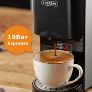 HiBREW Coffee Machine 4 in 1 Multiple Capsule Espresso