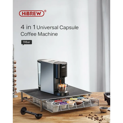 HiBREW Coffee Machine 4 in 1 Multiple Capsule Espresso