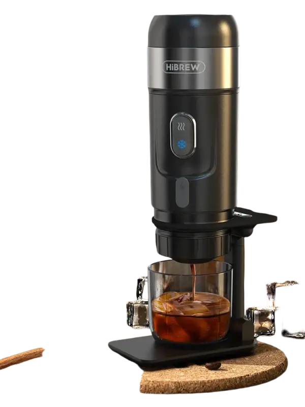 Hibrew Portable Coffee Machine Maker for Car & Home DC 12V