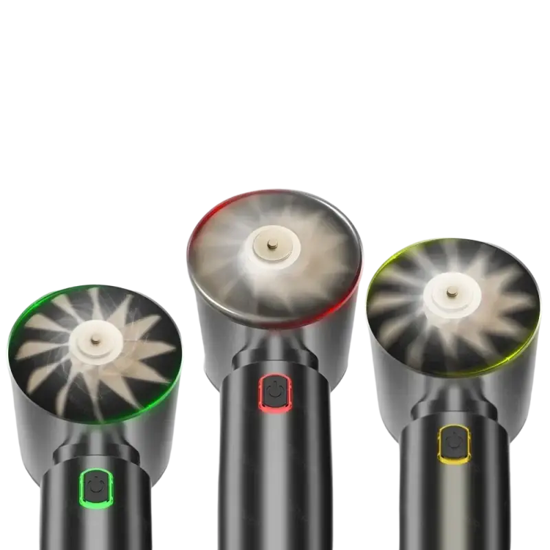 3-gear power LED flashlight with 6000mAh battery for smartwatches