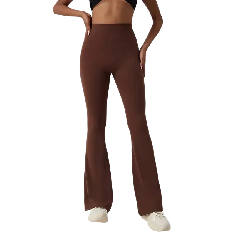 QINACTIV Flare Leggings Yoga Pants Women Bell-bottoms Yoga Trousers High Waist Fitness Pants Stretch Gym Casual Sports - laurichshop