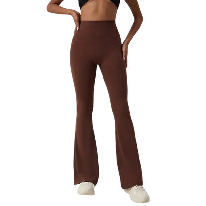 QINACTIV Flare Leggings Yoga Pants Women Bell-bottoms Yoga Trousers High Waist Fitness Pants Stretch Gym Casual Sports - laurichshop