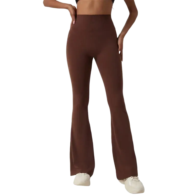 QINACTIV Flare Leggings Yoga Pants Women Bell-bottoms Yoga Trousers High Waist Fitness Pants Stretch Gym Casual Sports - laurichshop